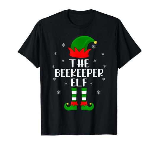 The Beekeeper Elf Christmas Party Matching Family Xmas T-Shirt