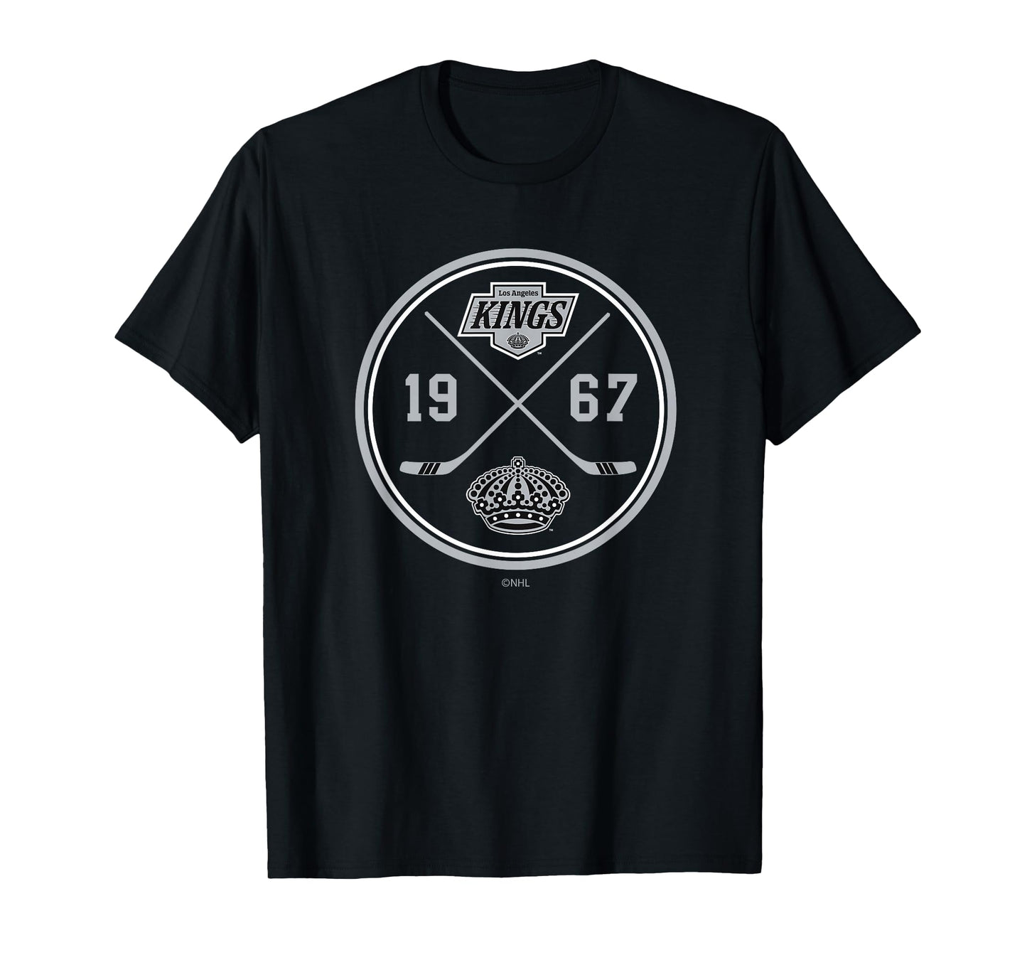 Los Angeles Kings Prize Dark Heather NHL Officially Licensed T-Shirt