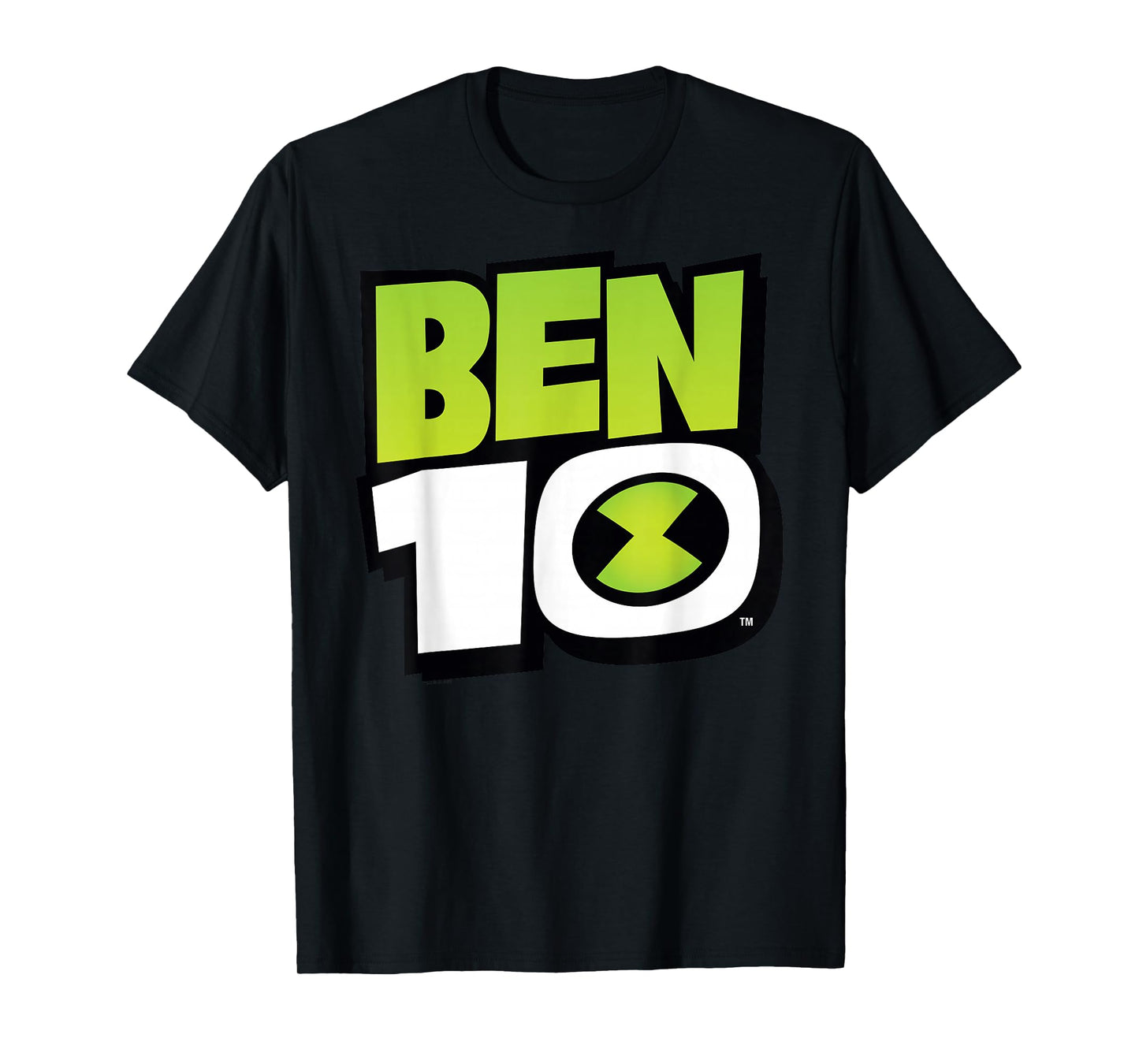 Ben 10 Color Show Logo Alien Cartoon T-Shirt