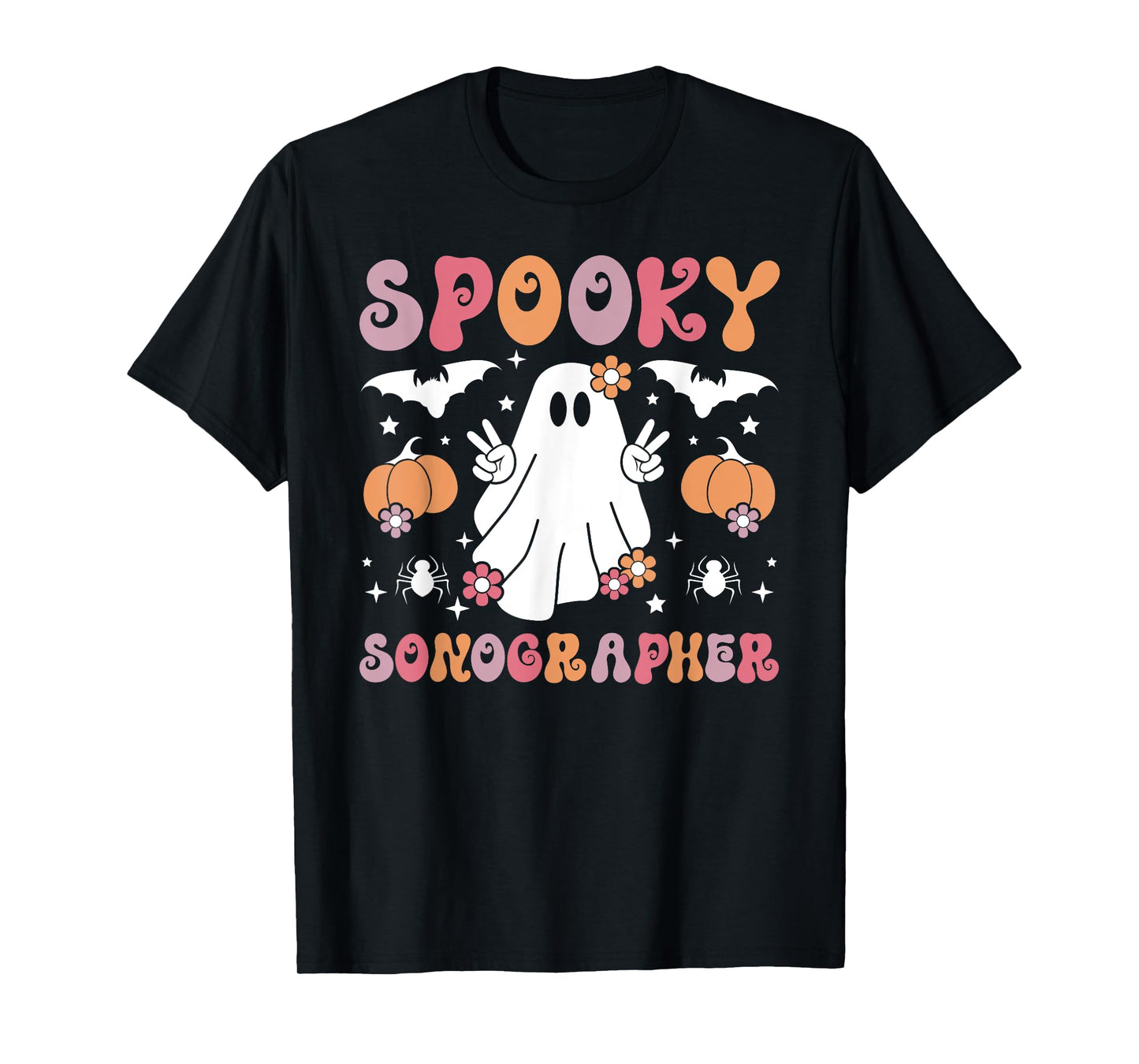 Spooky Sonographer Halloween Sonography T-Shirt