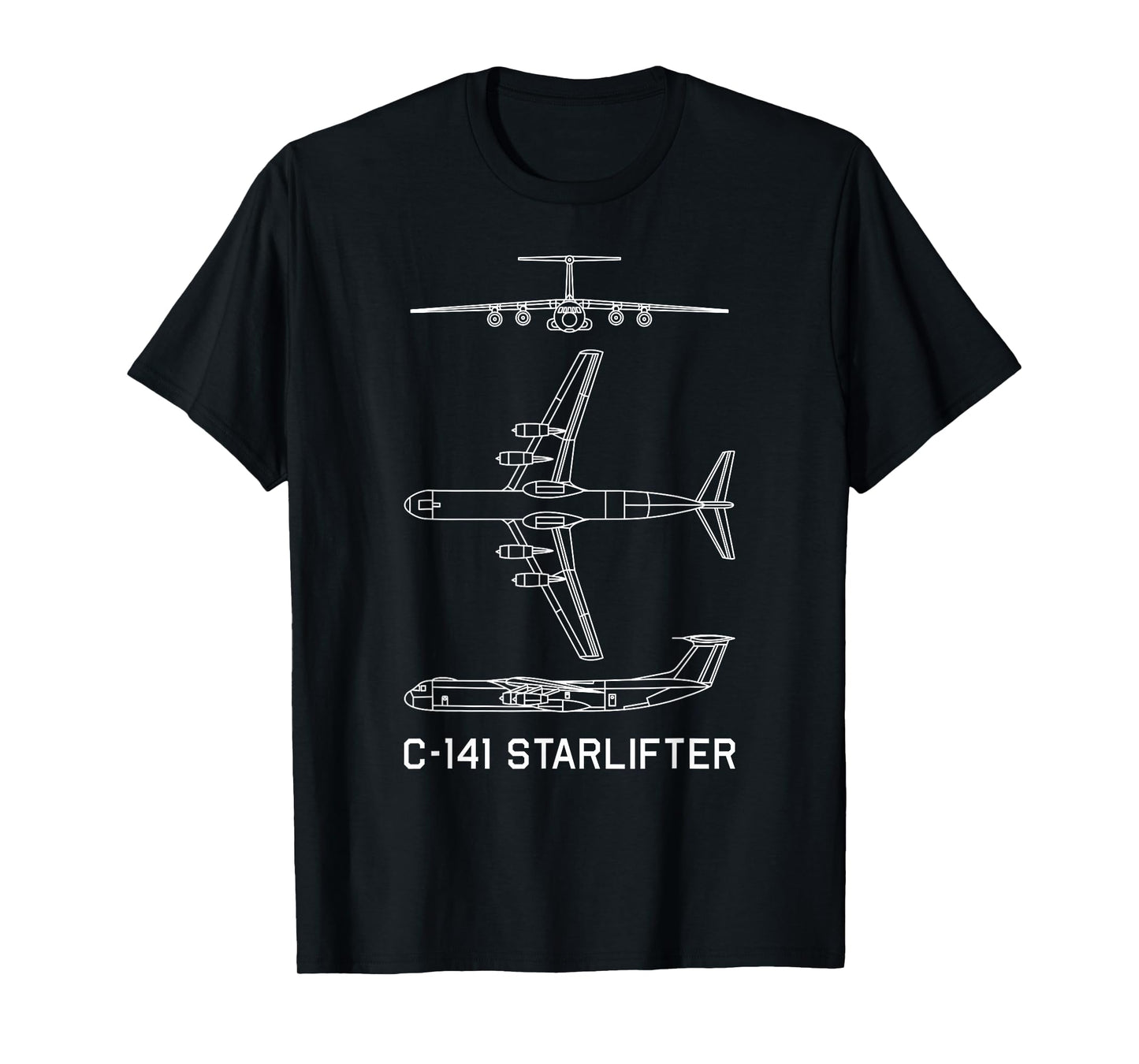 C-141 Starlifter American Plane Schedules T-Shirt