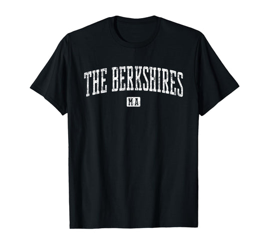 The Berkshires MA Vintage City T-Shirt