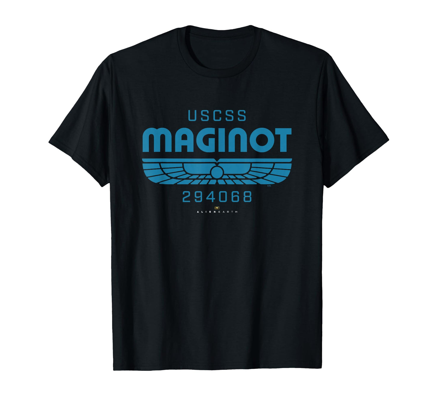 Alien: Earth USCSS Maginot 294068 Blue Logo T-Shirt