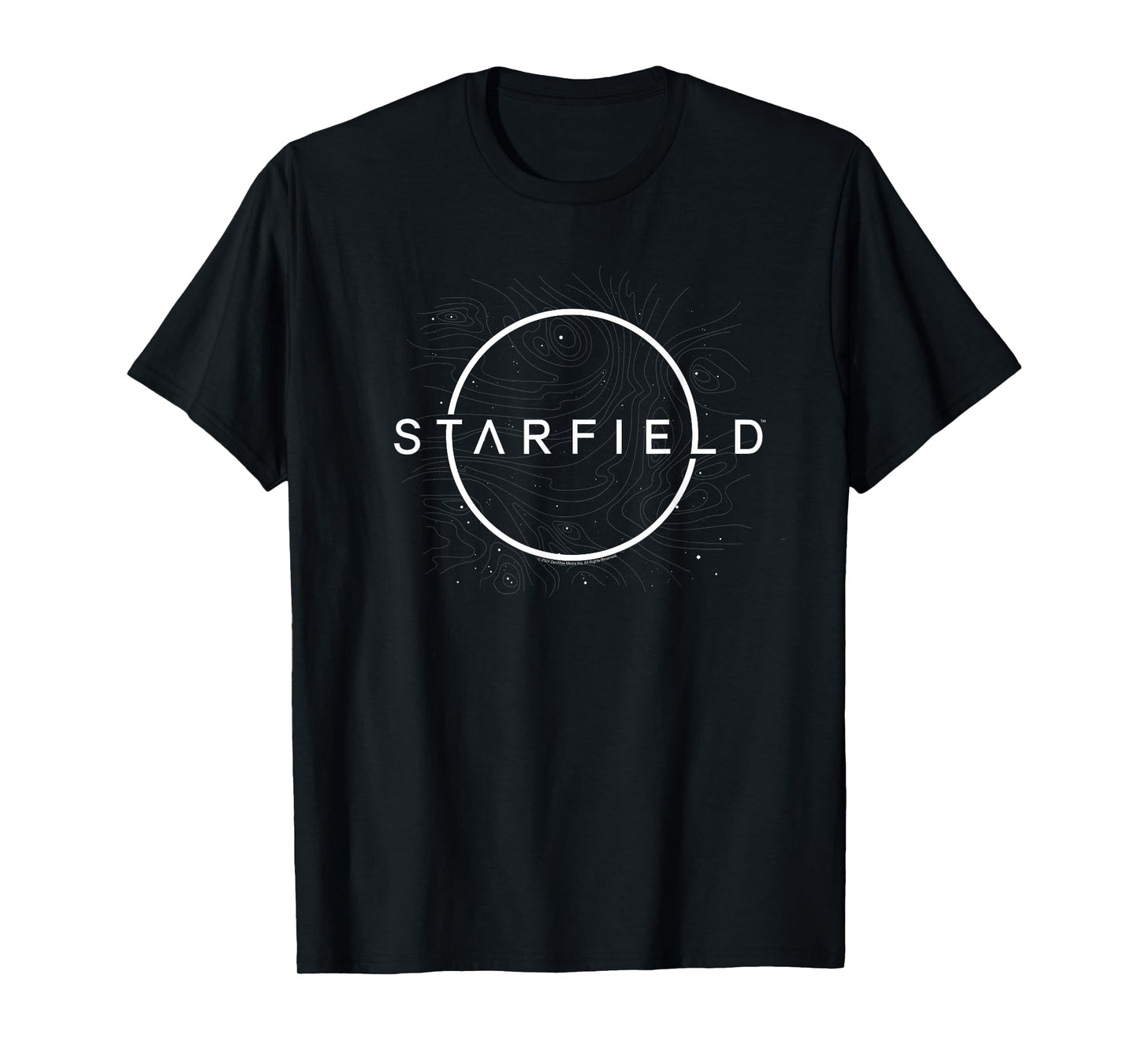 Starfield Planet Classic Logo Video Game T-Shirt