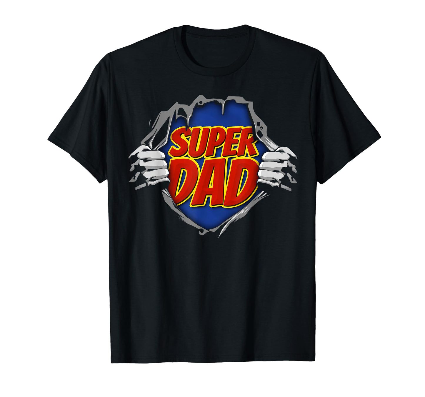 Father's Day Award Super Dad Hero Vintage Retro T-Shirt