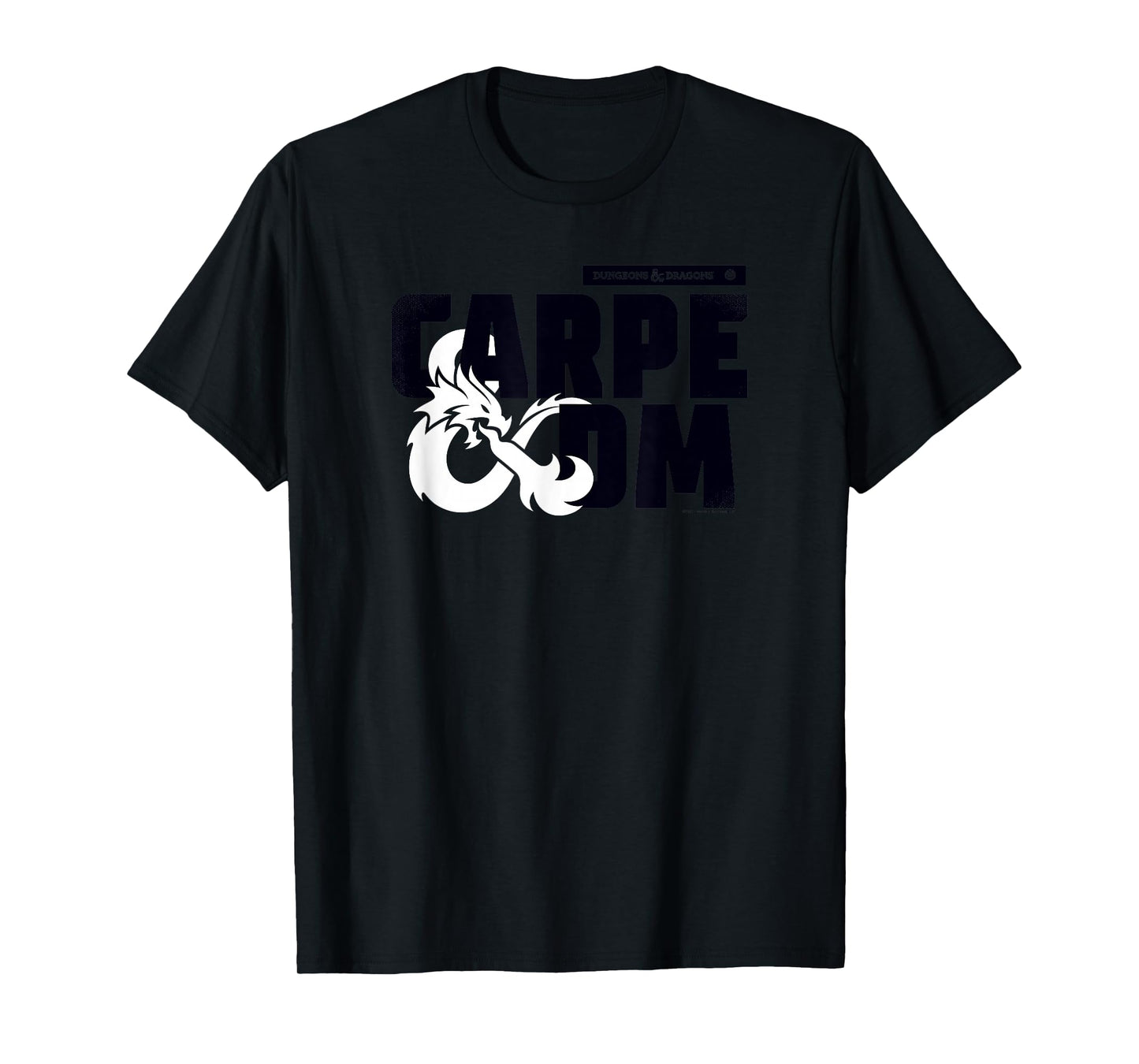 Dungeons & Dragons Carpe Dm Dragon Ampersand Logo T-Shirt