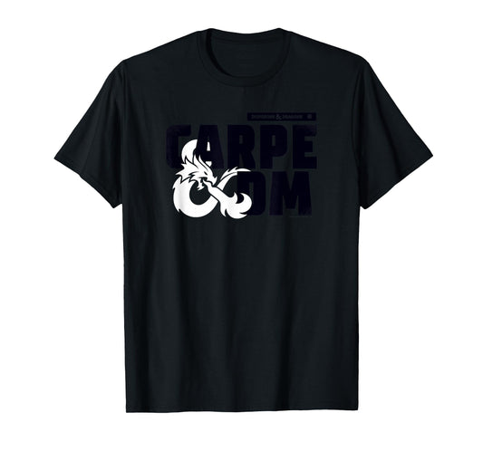 Dungeons & Dragons Carpe Dm Dragon Ampersand Logo T-Shirt
