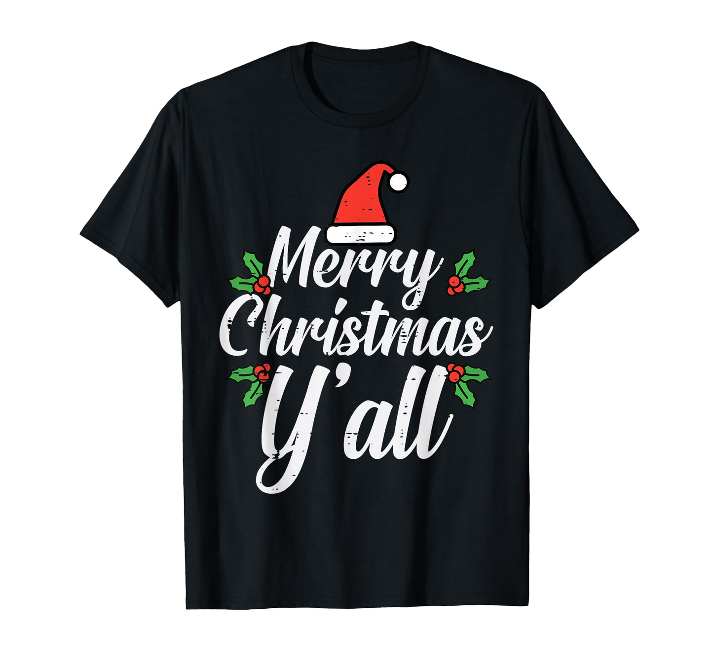 Merry Christmas Y'All Christmas Xmas Men Women Kids Boys T-Shirt