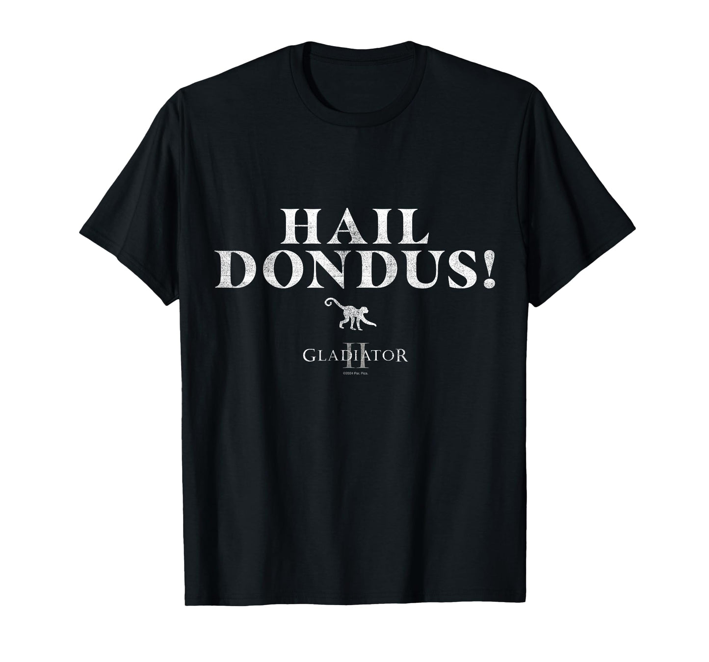 Official Gladiator II Movie: Hail Dondus! White T-Shirt