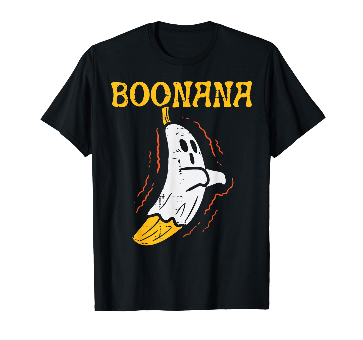 Boonana Cute Ghost Banana Halloween Costume Men Women Kids T-Shirt