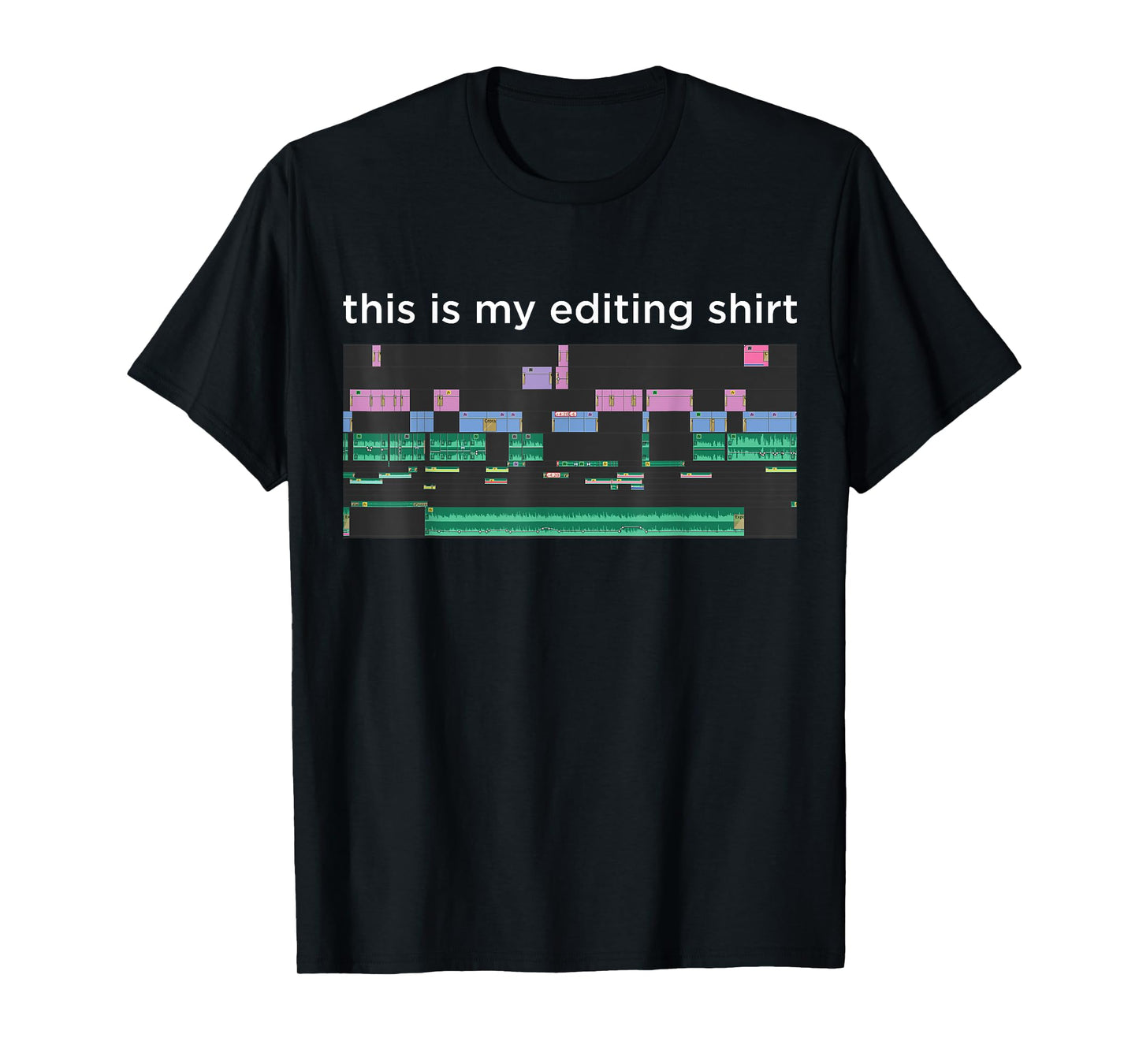 Video Editing Software Film Editor Video Editing Equipment T-Shirt