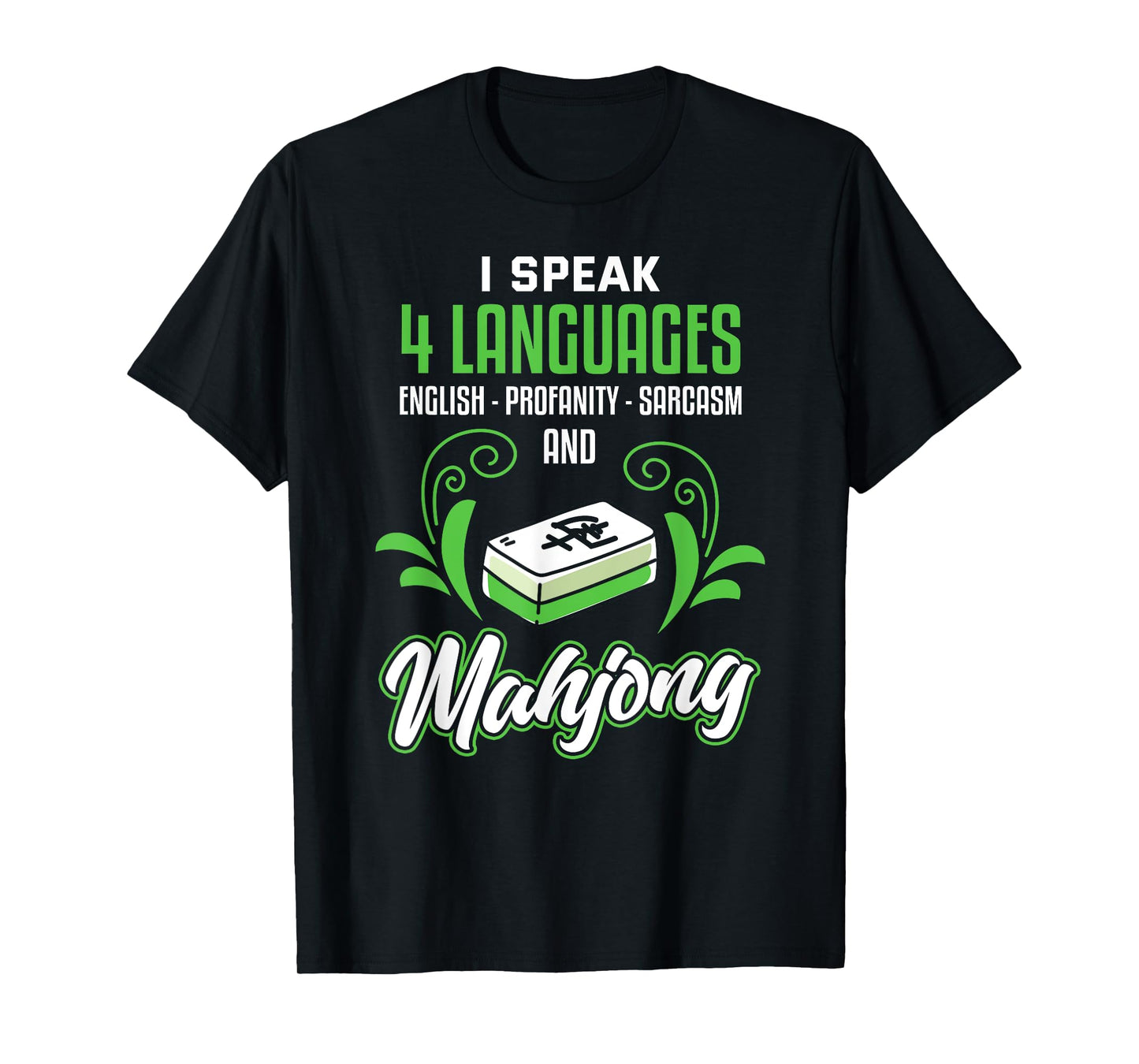 Funny Mahjong Shirt Sarcastic Game Mahjong Player T-Shirt