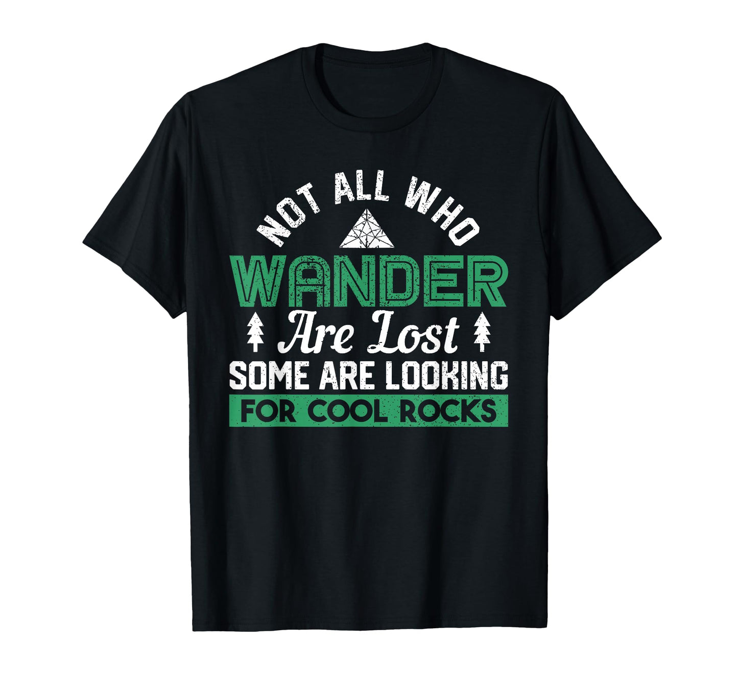Some Are Looking For Cool Rocks Geologist Geode Hunter T-Shirt