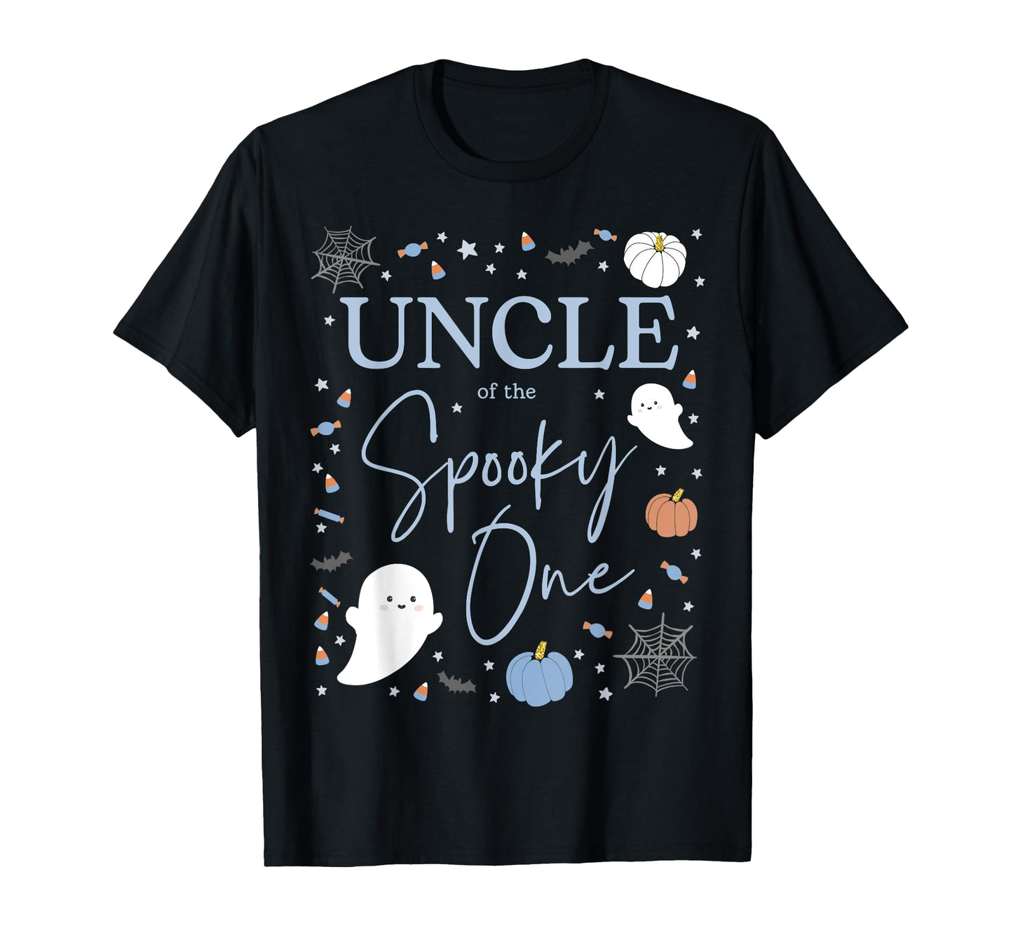Uncle of the Spooky One First Birthday Boy 1st Halloween T-Shirt