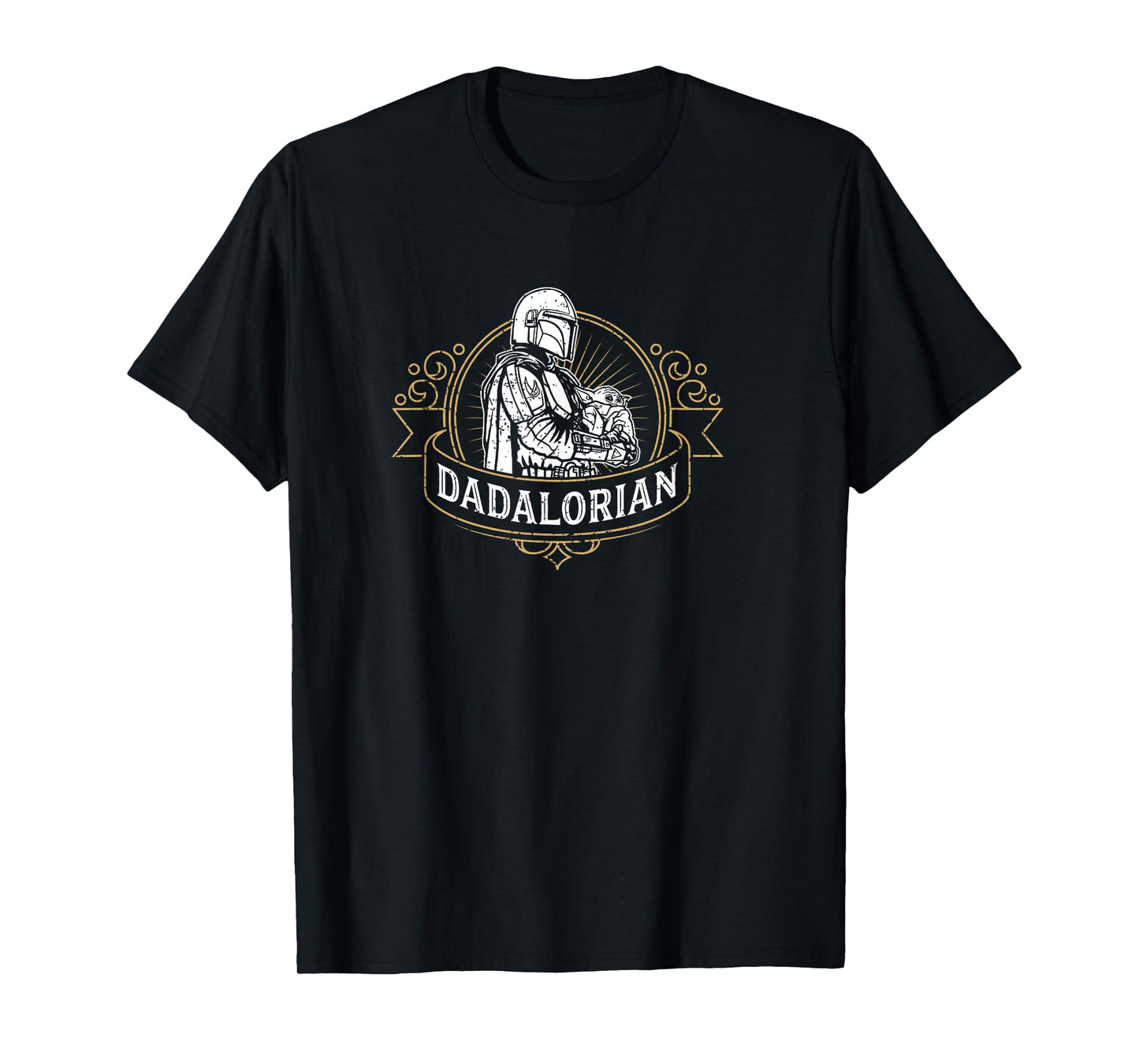 Star Wars: The Mandalorian Father's Day The Dadalorian Badge T-Shirt
