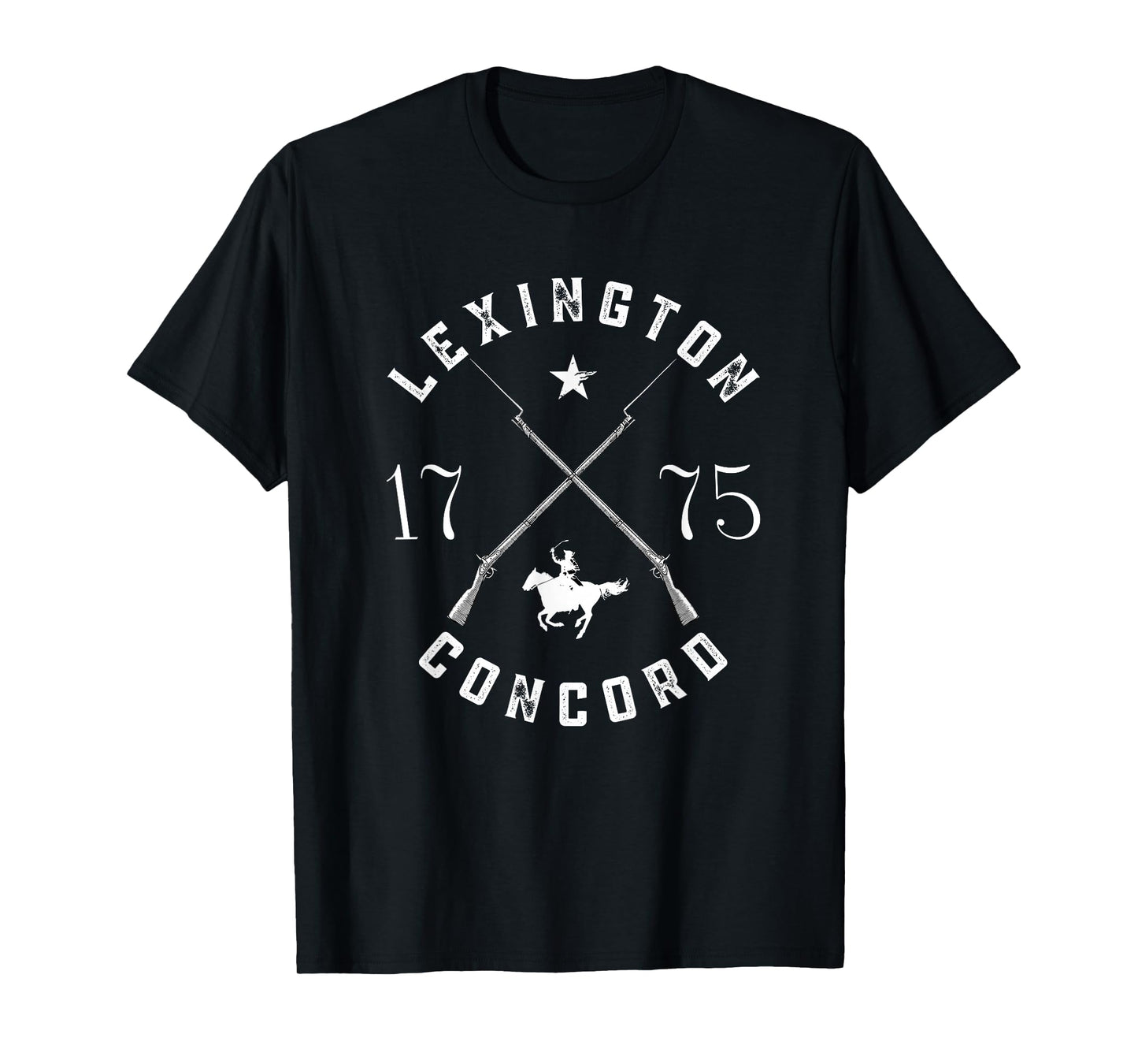 Battle of Lexington and Concord American Revolution History T-Shirt