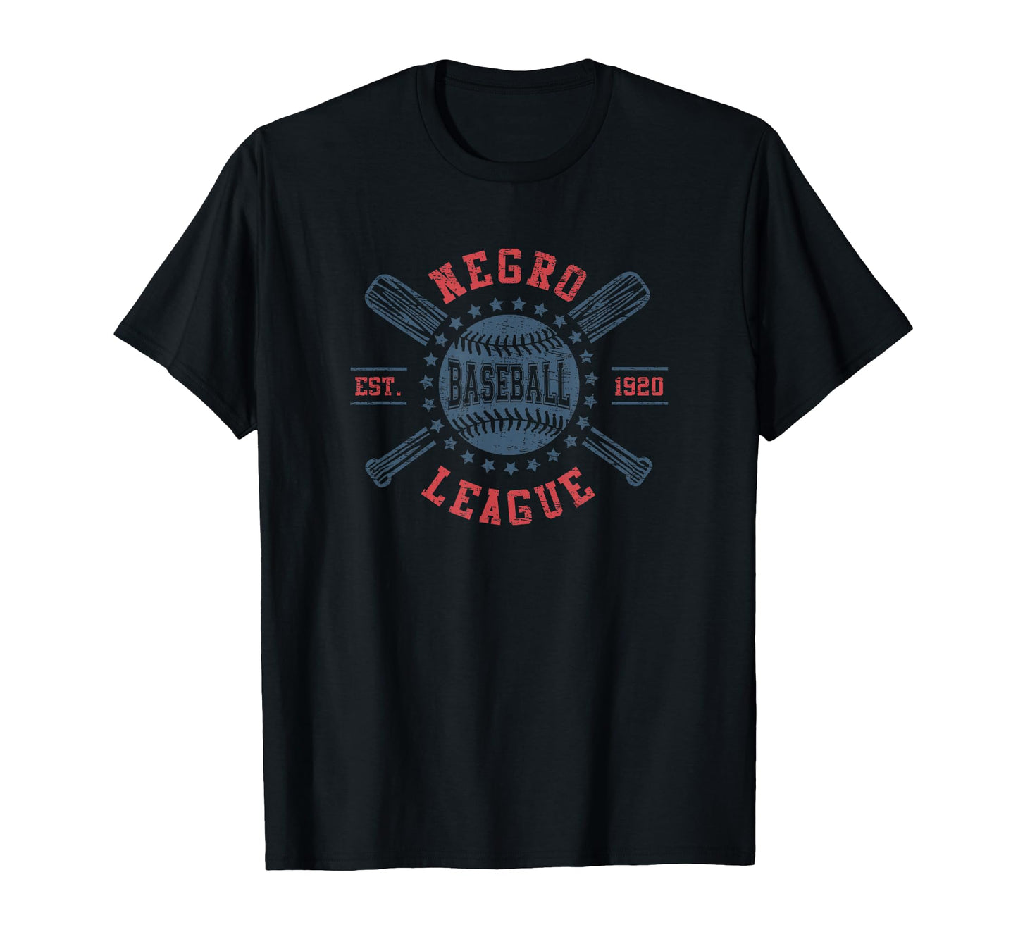 Vintage Negro League Baseball Black History Month T-Shirt