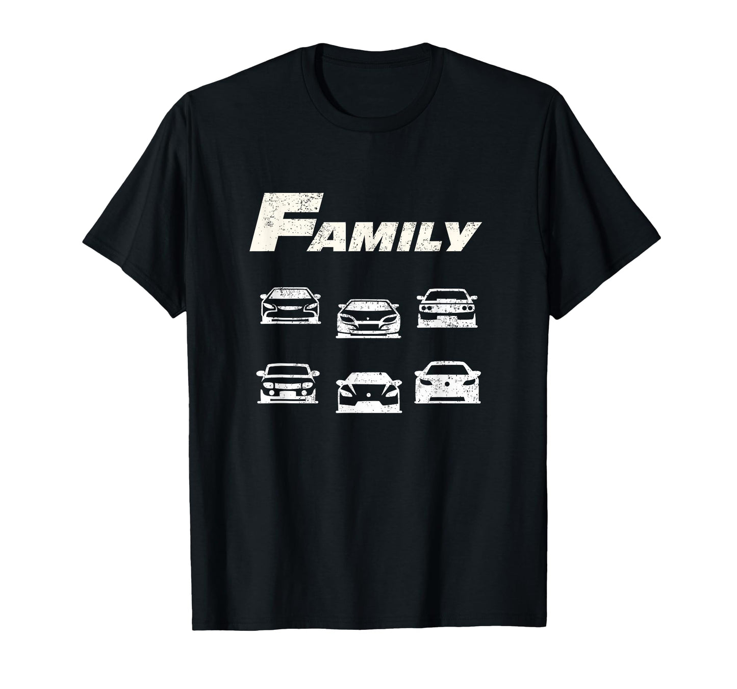 Fast Car Family Funny T-Shirt