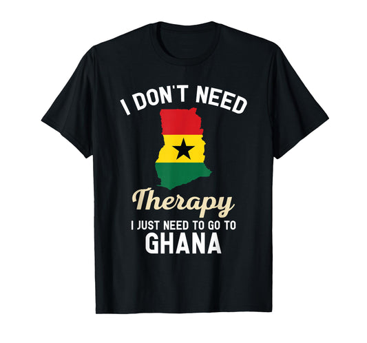 Ghana Ghanaian Flag Map Travel Vocation Gifts T-Shirt