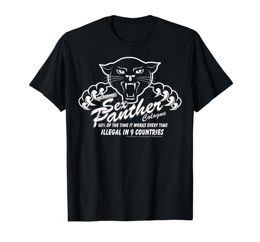 Anchorman Sex Panther Cologne Illegal in 9 Countries T-Shirt