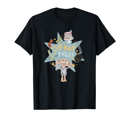 Harry Potter: Deathly Hallows 2 Dobby is Free Sketch T-Shirt