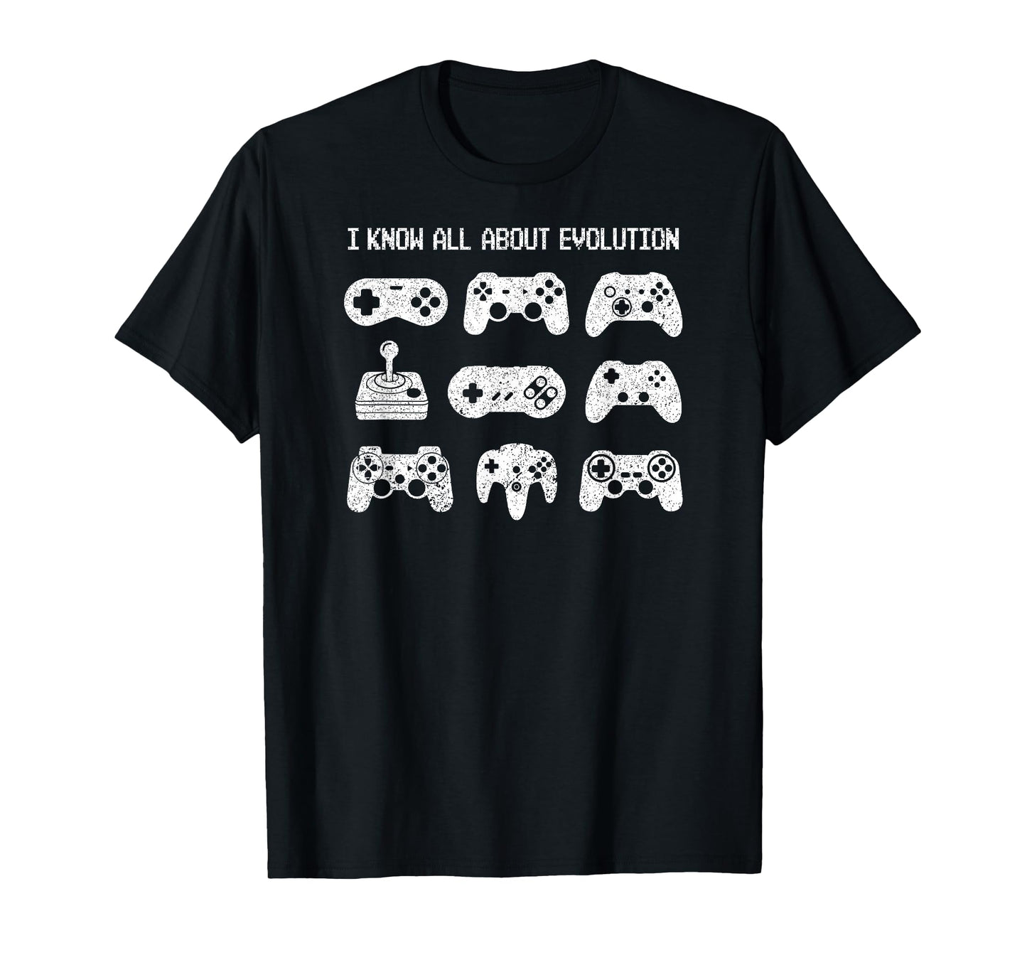Control all the Things Video Game Controller Gaming Retro T-Shirt
