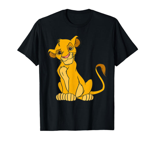 Disney The Lion King Young Simba Sitting Up T-Shirt T-Shirt