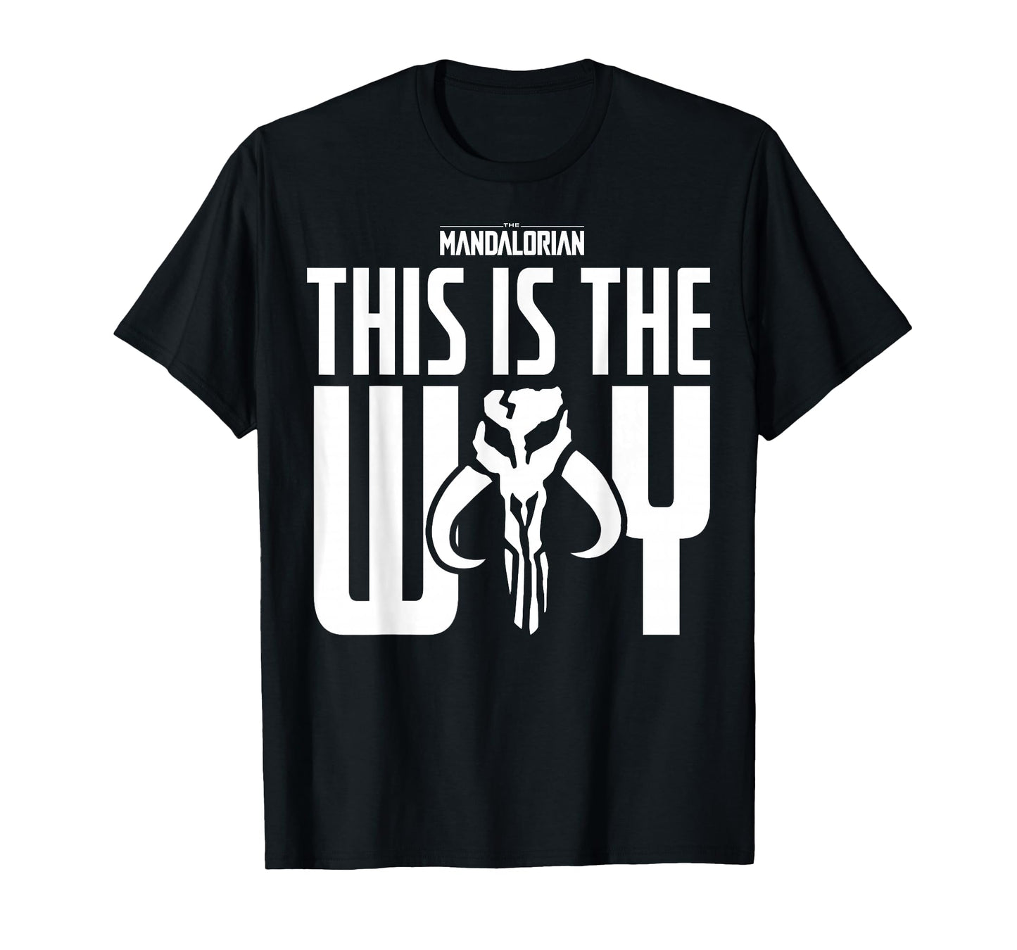 Star Wars The Mandalorian This Is The Way Mythosaur Block T-Shirt