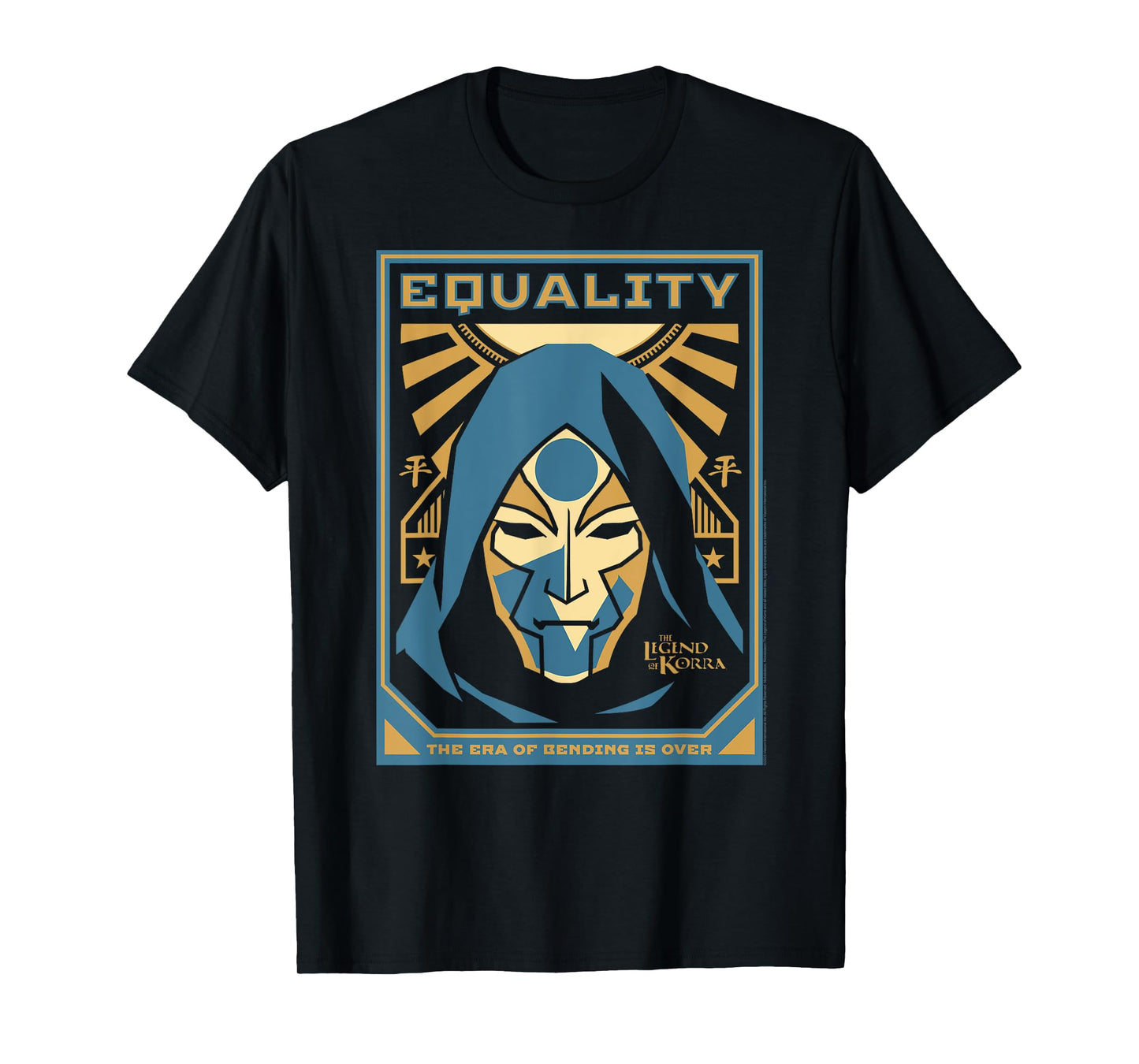 Avatar: Legend of Korra Amon Equality Poster Anime T-Shirt