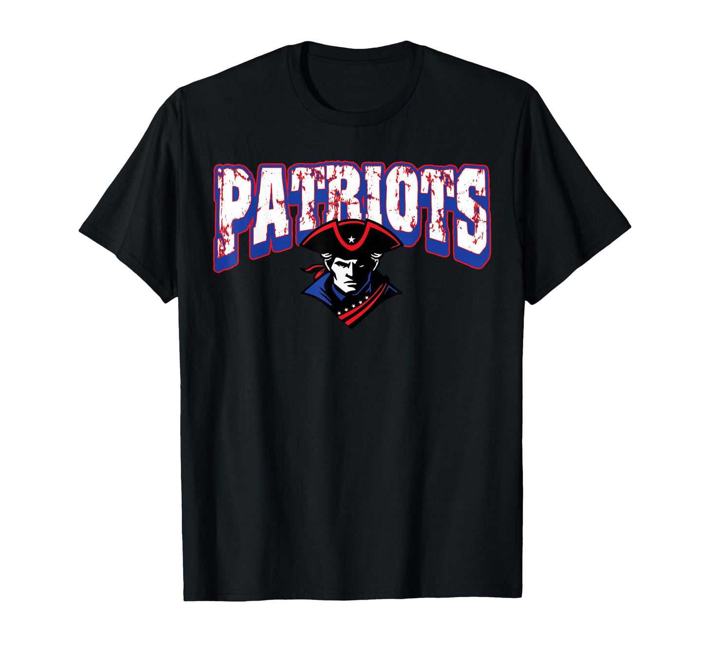 Patriots Back to School Spirit RWB T-Shirt