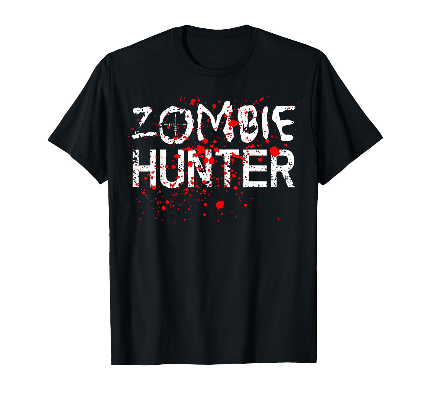 Fun Simple Zombie Hunter Halloween Costume T-Shirt