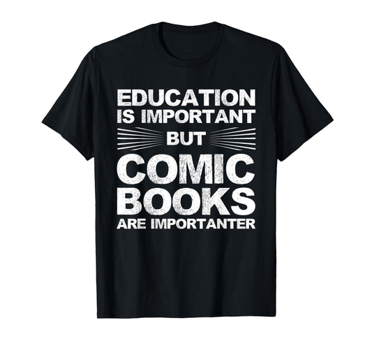 Cool Comic Book Art for Men Women Comic Book Cartoon Lovers T-Shirt