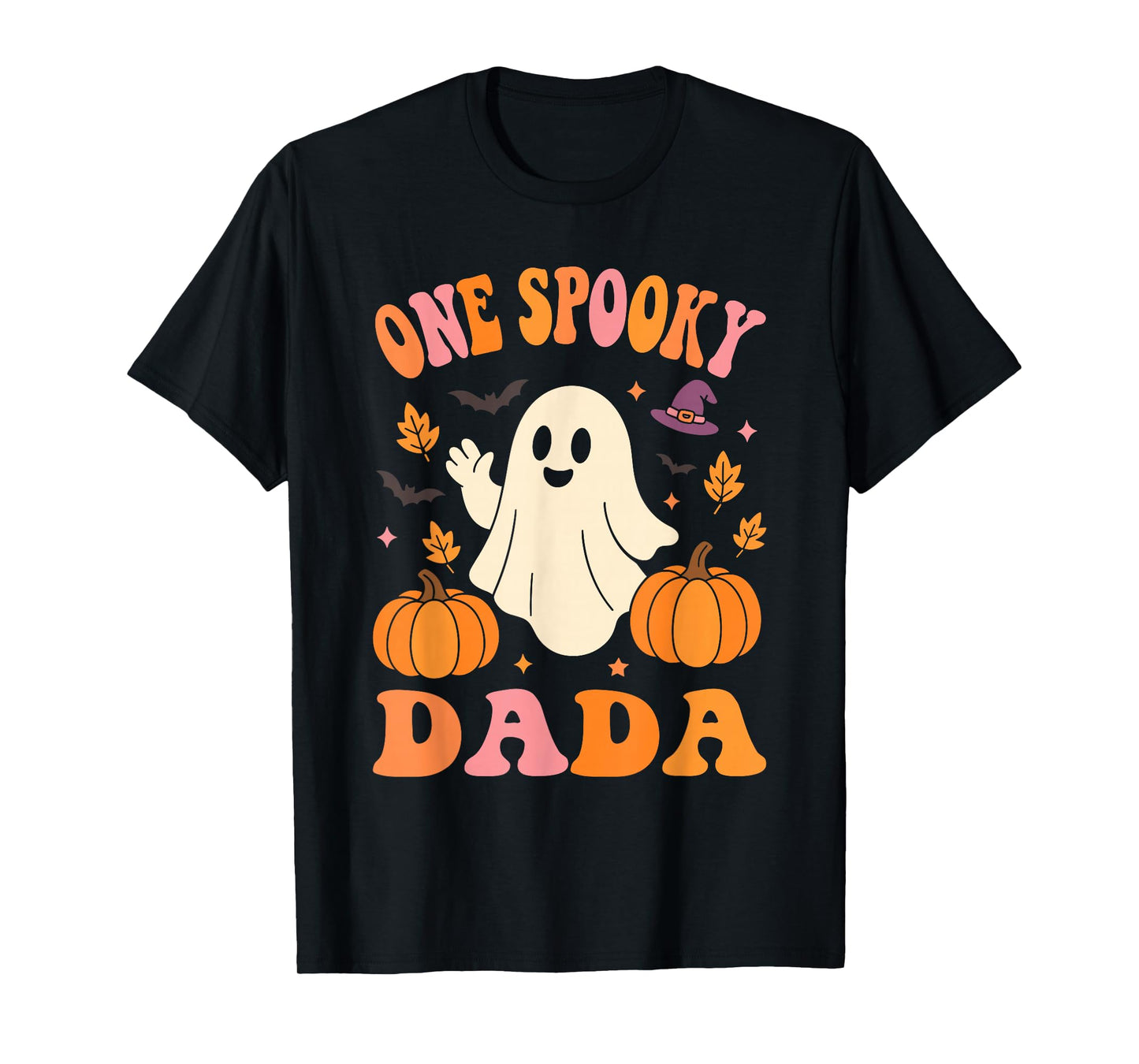 One Spooky Dada Matching Family Halloween Costumes T-Shirt
