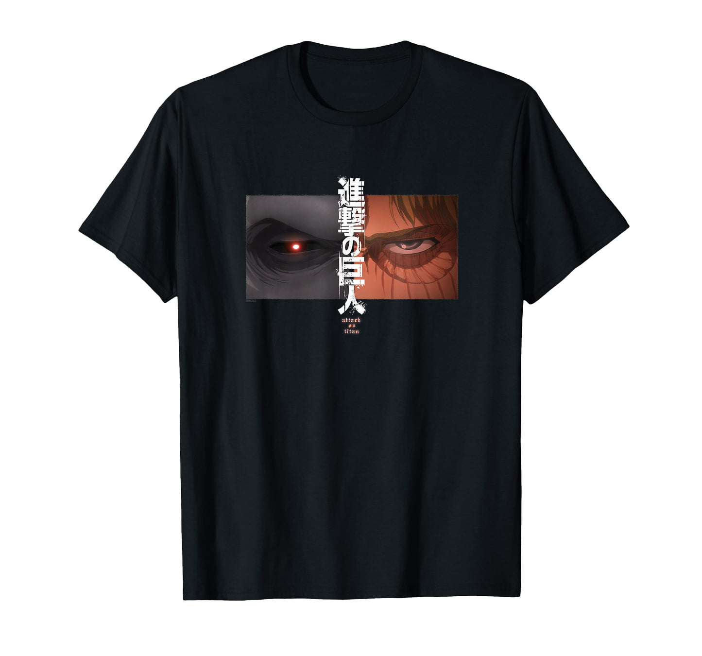 Attack on Titan Season 3 Split Eyes AOT Anime T-Shirt