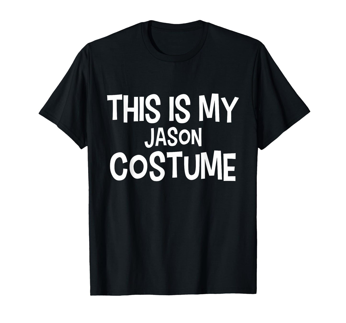 This is My Jason Costume Halloween Simple Costume T-Shirt