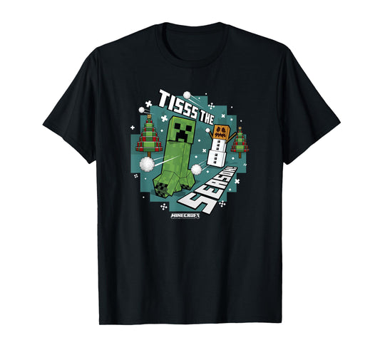 Minecraft Christmas Tisss The Season T-Shirt