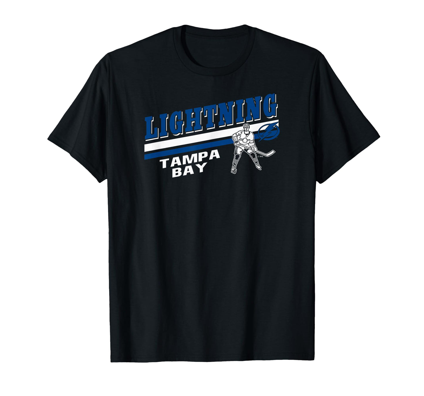 Tampa Bay Lightning Player Black Officially Licensed T-Shirt