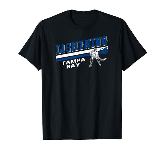 Tampa Bay Lightning Player Black Officially Licensed T-Shirt