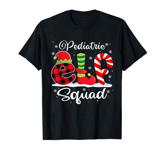 Pediatric Elf Squad Christmas Pediatrician Matching T-Shirt