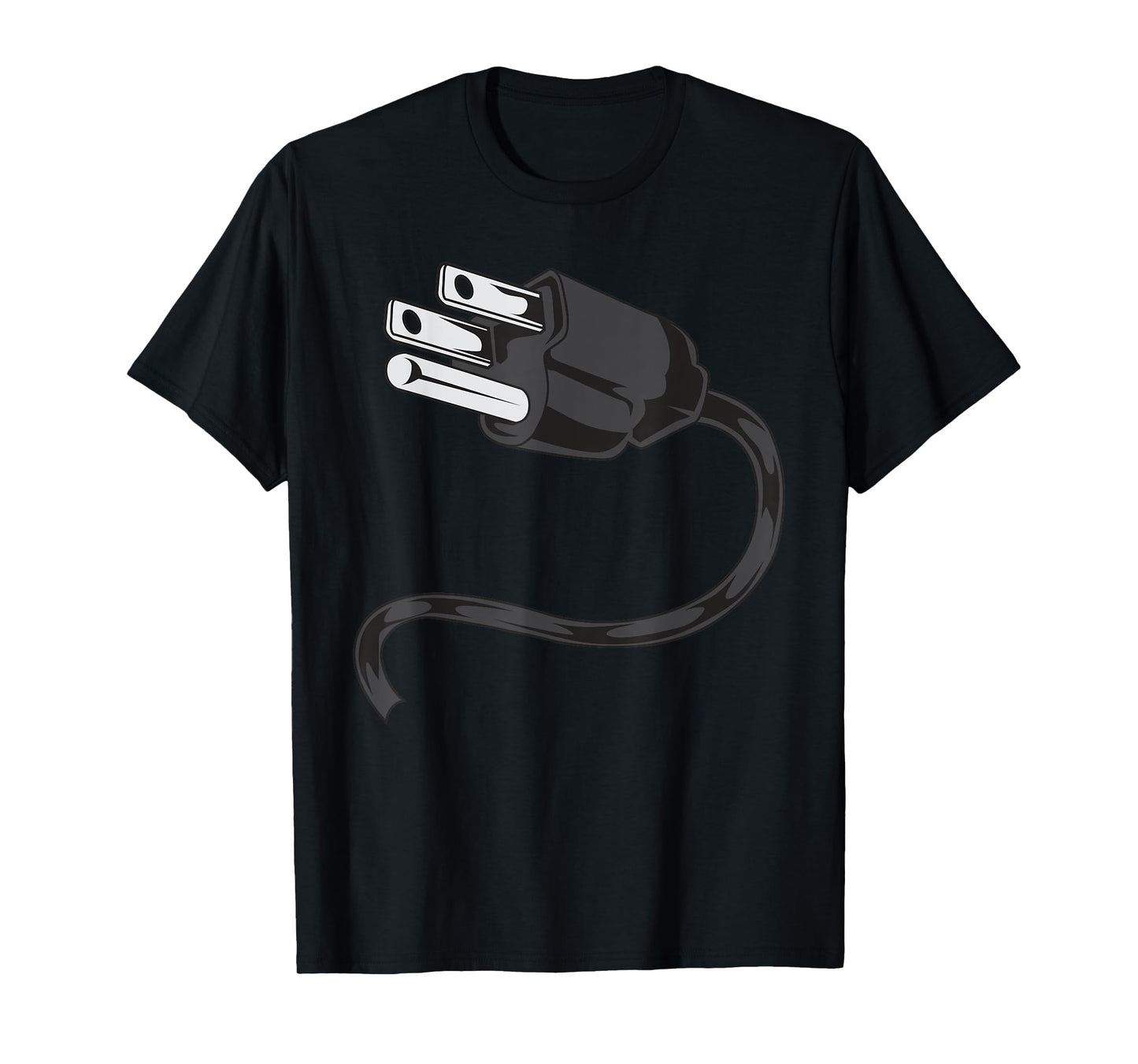 Electrical OUTLET PLUG And Socket Couples Costume Halloween T-Shirt