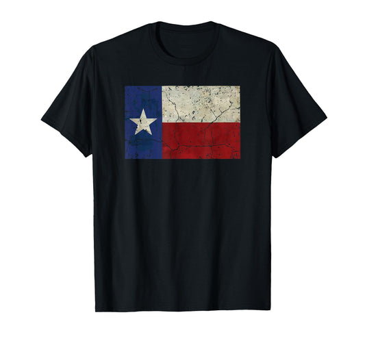Distressed Texas State Flag T-Shirt