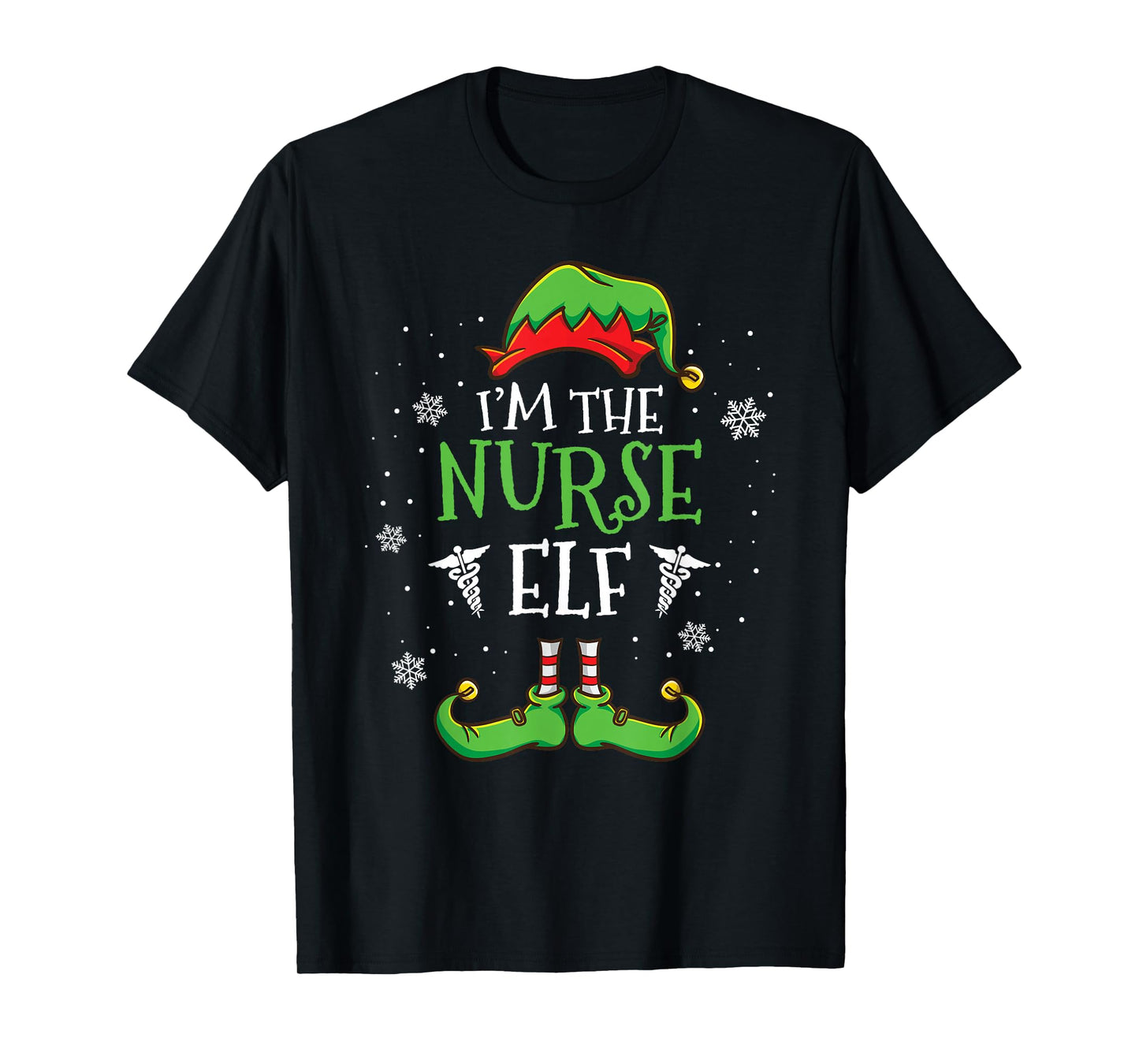 Im The Nurse Elf Christmas T-Shirt