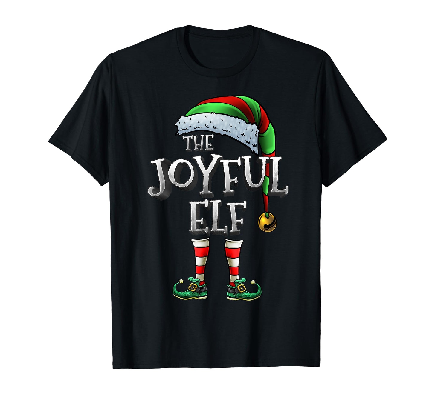 The Joyful Elf Shirt Matching Family Joyful Christmas Elf T-Shirt