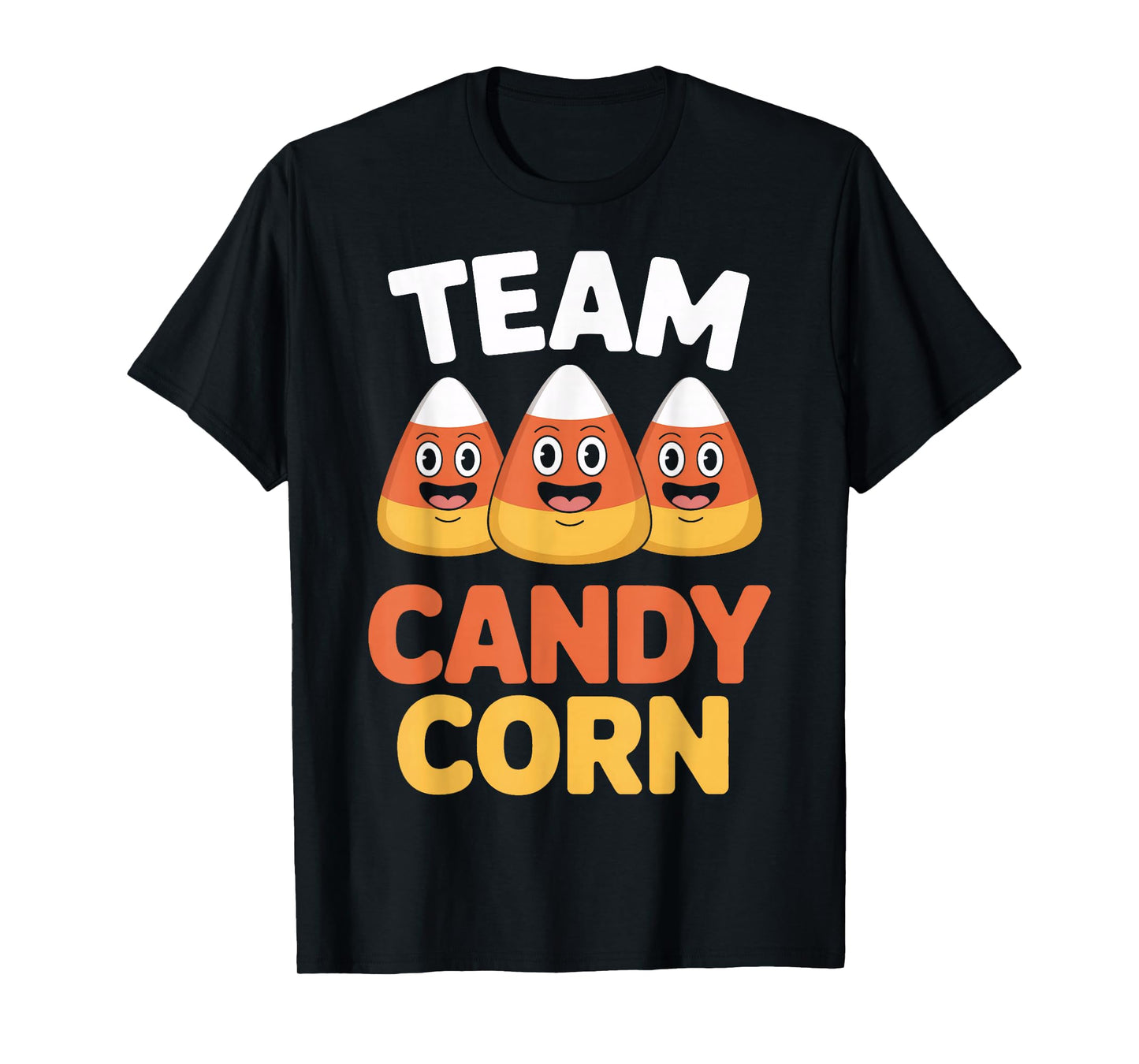 Cute Team Candy Corn October Trick Or Treat T-Shirt