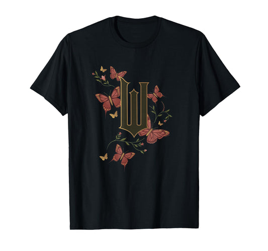 Wicked Movie Logo W Butterfly T-Shirt