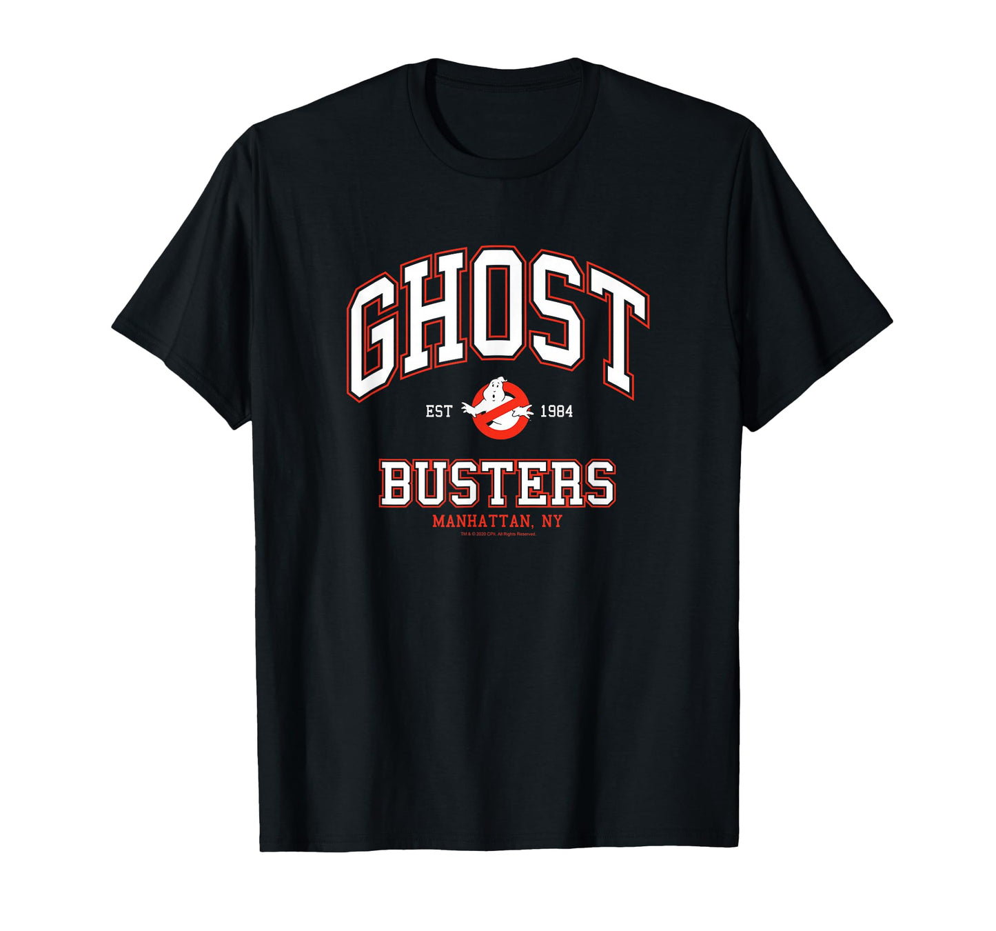 Ghostbusters No Ghost Basketball Jersey T-Shirt