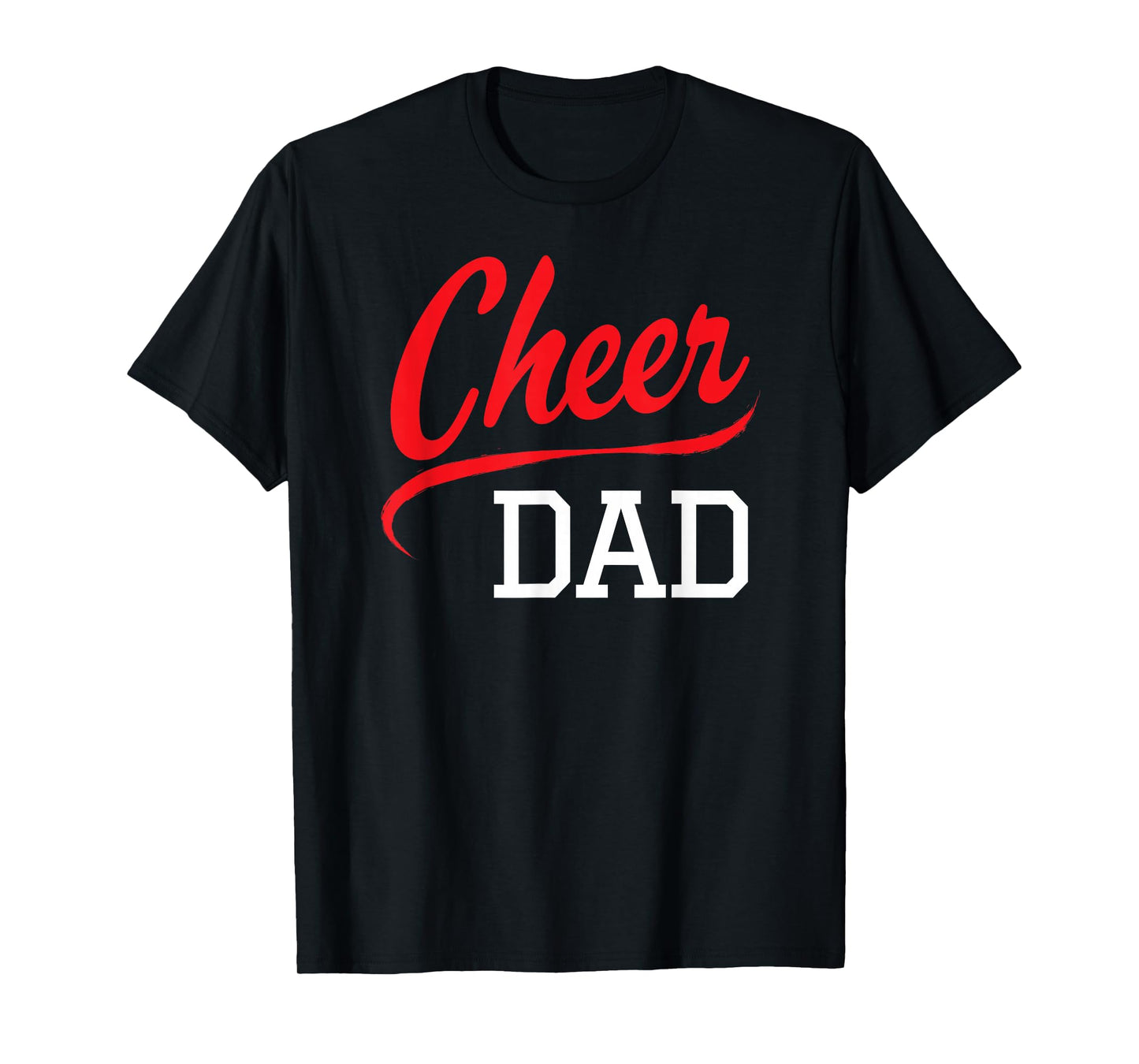 Cheer Dad Cheerleading Red T-Shirt