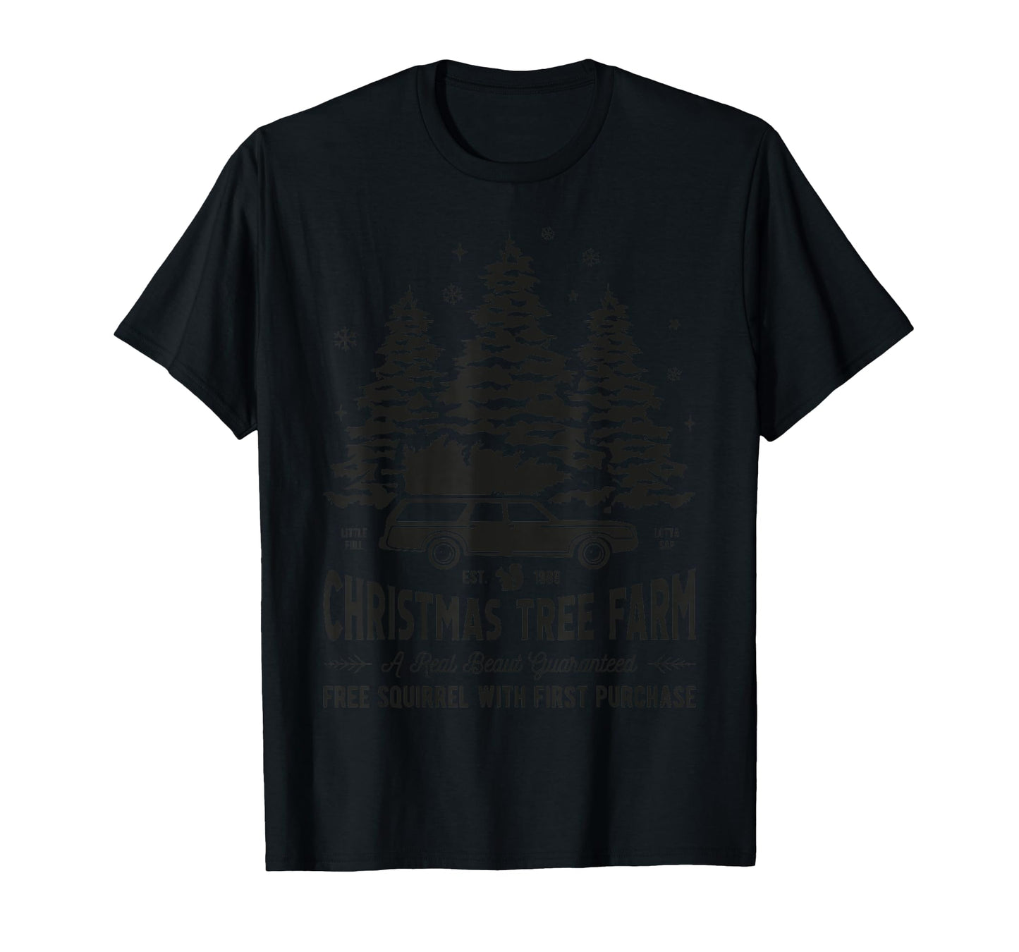 Christmas Movie Tree Farm Funny X-Mas T-Shirt