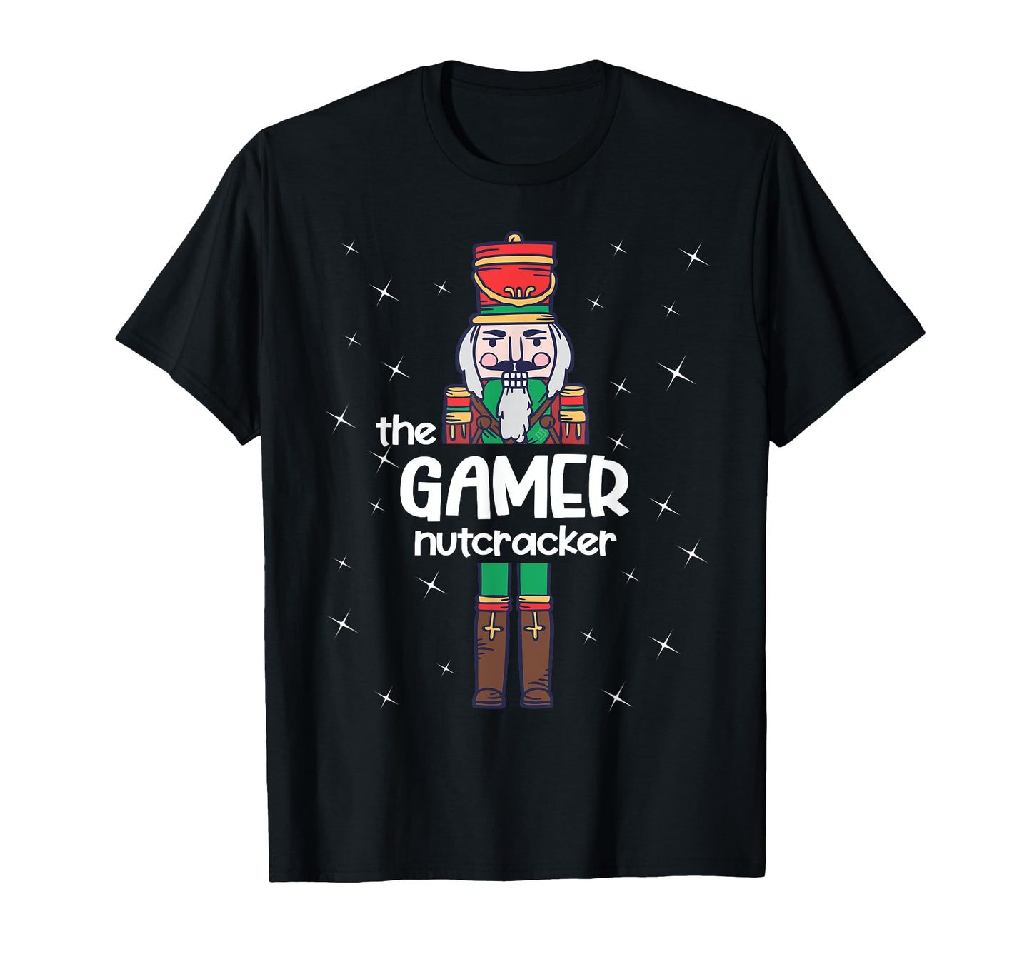 Gamer Nutcracker Family Matching Funny Pajama T-Shirt
