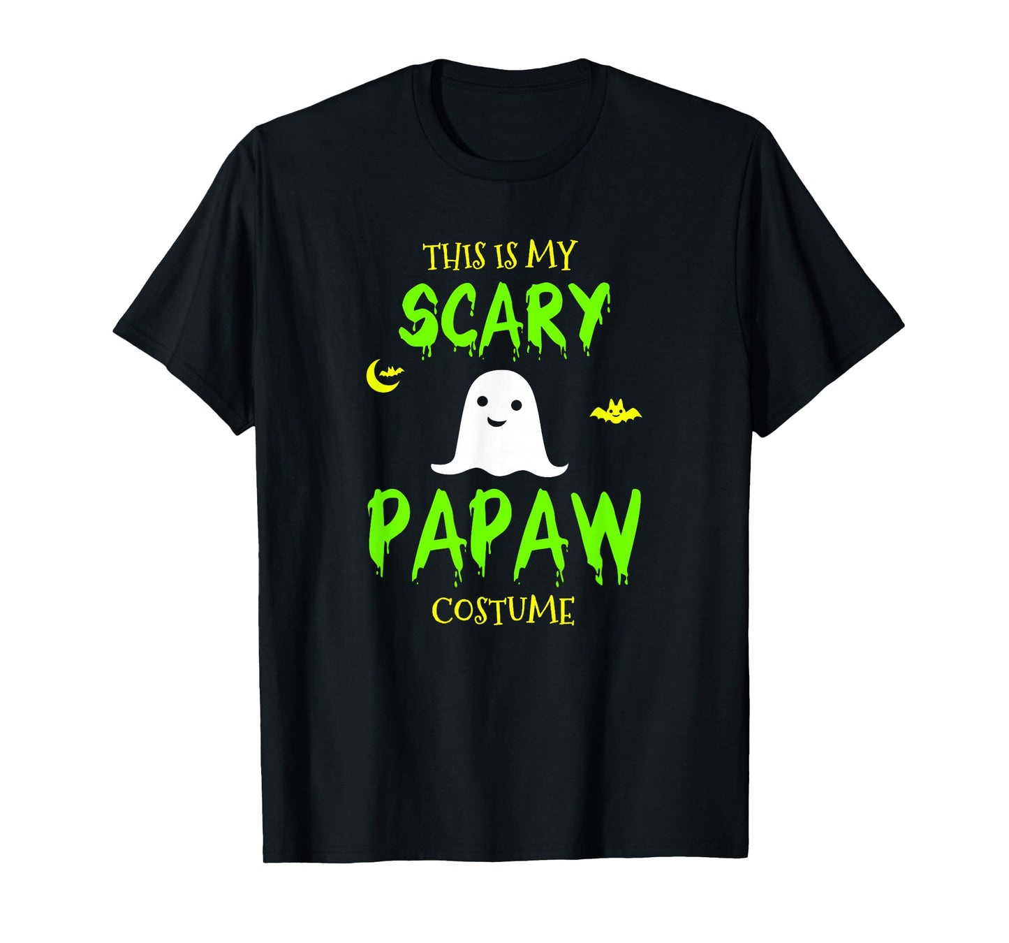 This Is My Scary Papaw Costume Halloween Lazy Easy T-Shirt